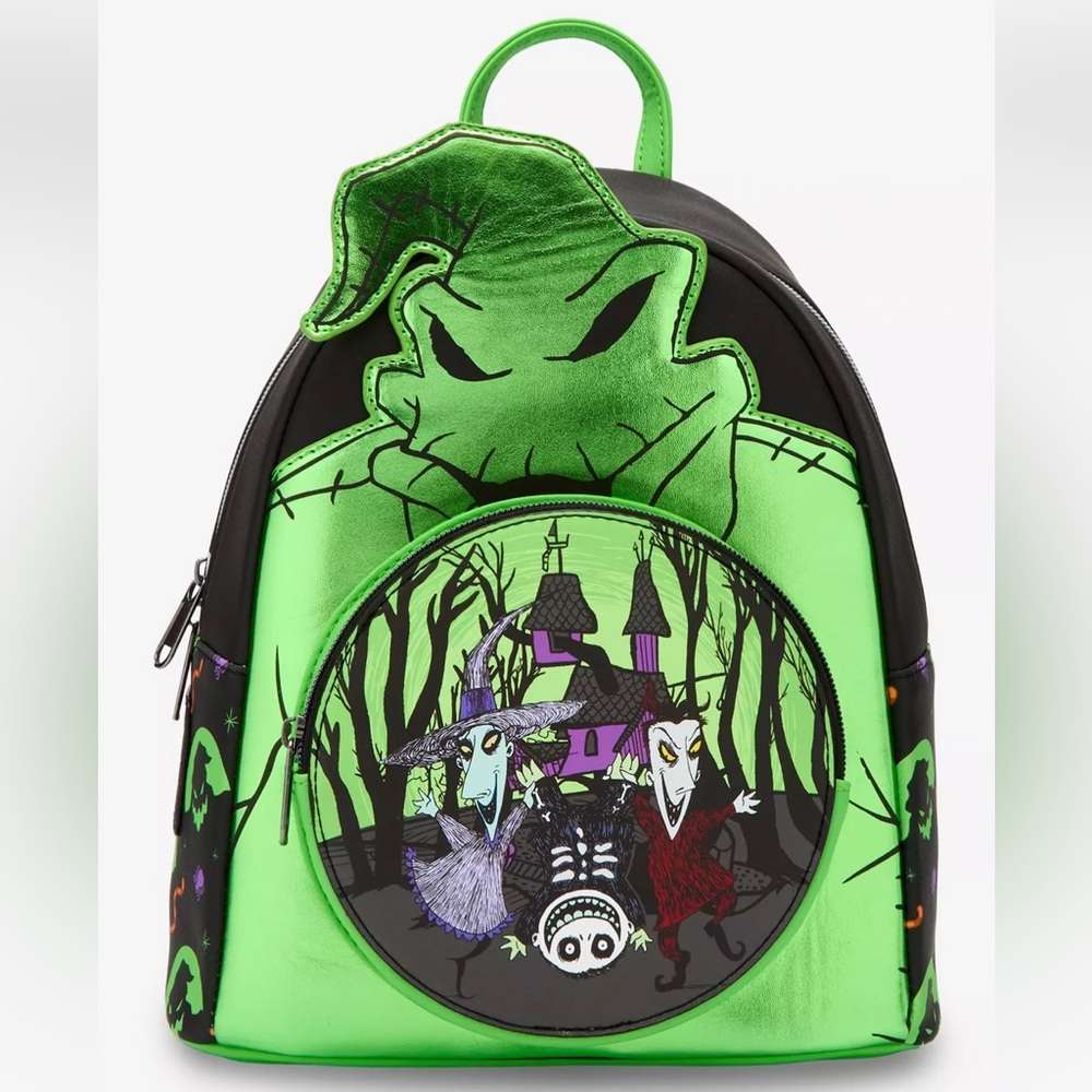 Loungefly The Nightmare Before Christmas Oogie Boogie Metallic Mini Backpack